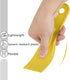 Bates- Plastic Putty Knife, 6 Pack, Black & Yellow, Plastic Paint Scraper, Plastic Scraper Tool, Putty Knife Set, Plastic Spreader, Spackle Tool, ...