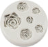 Rose Silicone Candy Mold Mini Flower Fondant Chocolate Molds for Cake Decorating Cupcake Topper Candy Chocolate Polymer Clay Gum Paste...