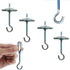 Lainrrew 8 Pack Ceiling Hooks for Hanging Plants, Swag Hooks with Screws and Toggle Wings for Wall Fixing...