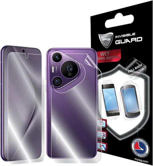 IPG for Huawei Pura 70 PRO FULL BODY Hydrogel Protector Invisible Touch Screen Sensitive Ultra HD Clear Film Anti Scratch Skin Guard - Smooth/Self...