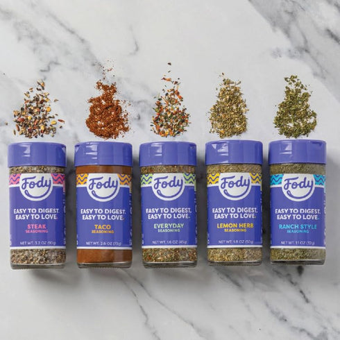 Fody Foods Everyday Seasoning, Flavorful Grilling Seasoning, Low Fodmap Certified, Sensitive Recipe, Gut & IBS Friendly, 1.6 Ounce...