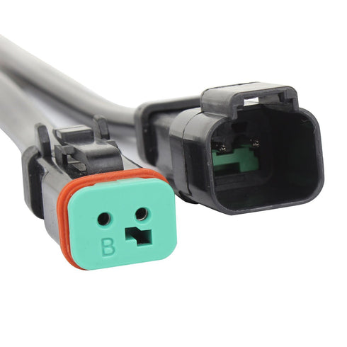 TOMALL Deutsch DT DTP 2 pin Male Female Wiring Harness for Work Light Bar Retrofit Replacement Connectors...