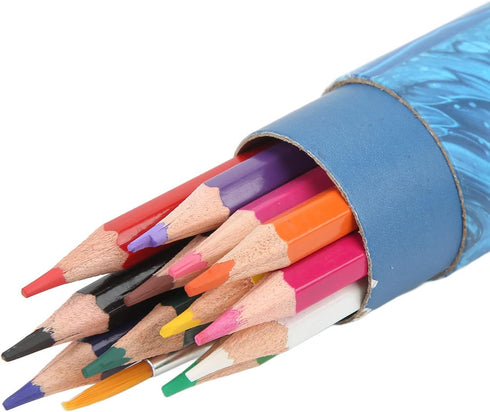 Pssopp Professional Charcoal Pencils Drawing Set Sketch Pencils Set Water Soluble Art Graffiti Tool for Drawing (12 Colors)...