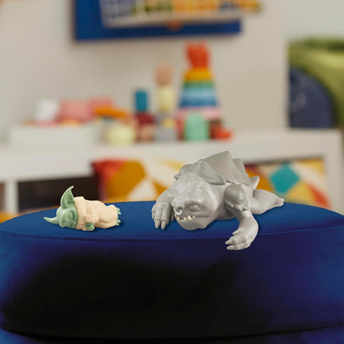 STAR WARS The Bounty Collection Taming The Beast Pack, Rancor & Grogu Mini Action Figures, 2.25-Inch Scale Toys for 4 Year Old Boys & Girls...