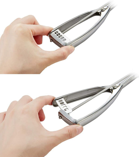 Cookie Scoop Set - #60/1 Tbsp, #40/2 Tbsp, #20/ 3Tbsp - 3 PCS Cookie Scoops for Baking Set of 3 - Cookie Dough Scoop - Made of 18/8 Stainless Stee...