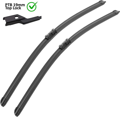 OEM Quality Windshield Wiper Blade Replacement for Chevy Malibu Traverse GMC Acadia Saturn Outlook 2009 2010 2011 2012 - High Performance Original...