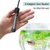 HITOP Mini Submersible Aquarium Heater - 50W Digital Heater for Fish Tank Turtle Tank 5-15 Gallon, Saltwater and Fresh Water with Temperature Cont...