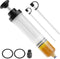 500CC Fluid Extractor, Fluid Syringe Pump, Oil Extractor for Cars/Ships/Engines/Lawn Mowers Fluid Extraction and Filling, with 2 Transparent Hose...