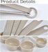 11PCS Measuring Spoons and Measuring Cups Set, Stackable Cups and Spoons, Nesting Cups Spoons for Cooking Baking Supplies, Kitchen Gadgets Essenti...