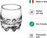 Bormioli Rocco Galassia Shot Glasses – Gift Set Of 6 Drinking Shot Cups With Elegant Curved Shape, Heavy Sham & Interlocking Feet – Short Shooter ...