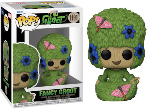 Funko Pop! Marvel: I Am Groot, Fancy Groot...