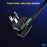 Maximm Extension Cord Heavy Duty (4 Feet) Flat Wire 3-Prong Flat Plug, 14 AWG Power Cord - UL Certified, Black, Ideal for Home and Office Use, App...