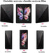 2+1 Pack Privacy Matte Screen Protector Designed for Samsung Galaxy Z Fold 6, Anti-peep 1PCS Outside +1PCS Inside Soft Film+1PCS Lens Protector...