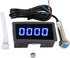 EEEkit 4 Digital Blue LED Tachometer, RPM Speed Meter Digital Motor with Hall Proximity Switch Sensor NPN for Conveyor Belts...