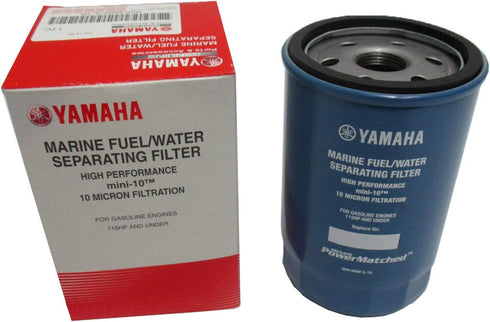 OEM Yamaha Mini-10 10-Micron Fuel/Water Separating Filter Only MAR-MINIF-IL-TR...