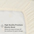 Everyday Kids Fitted Crib Sheet, 100% Soft Breathable Microfiber Baby Sheet, Fits Standard Size Crib Mattress 28in x 52in, Beige Nursery Sheet...