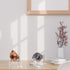 4 Pcs Rock Display Stand Crystal Display with Metal Arms and Acrylic Pedestal Base Decorative Easel Stand Mineral Crystal Display Stand for Gemsto...