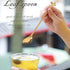 Long Handle Iced Tea Spoons Set of 6, Comicfs 7.6" Ice Cream Spoon, Creative Gold Leaf Cocktail Stirring Spoons, Premium Food Grade Stainless Stee...