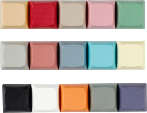 XDA Profile 1X Blank White Black Orange Red Gray Blue Beige 1u Keys for MX Mechanical Keyboard DIY Keycap...