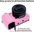 ZV-E10 Camera Case, Soft Silicone Rubber Protective Cover Skin for Sony ZV-E10 ZVE10 Digital Camera, Slim Fit Body Skin DSLR Camera Sleeve Protect...