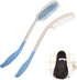 Fanwer Long Reach Handled Comb and Hair Brush Set Applicable to elderly and hand-disabled people inconvenient upper limb activities (2 pcs)...