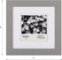 Gallery Solutions - 8"x8" Flat Grey Wall Frame - Double White Mat - Wall/Wall Mount Display - Perfect Fit for 5"x5" Photos - Versatile Mounting Op...