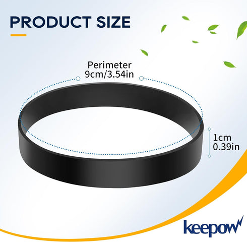 KEEPOW Replacement Belts for Bissell Vacuum 3071 PowerForce PowerBrush Pet XL Carpet Cleaner and Bissell 3067 TurboClean DualPro Pet Carpet Cleane...