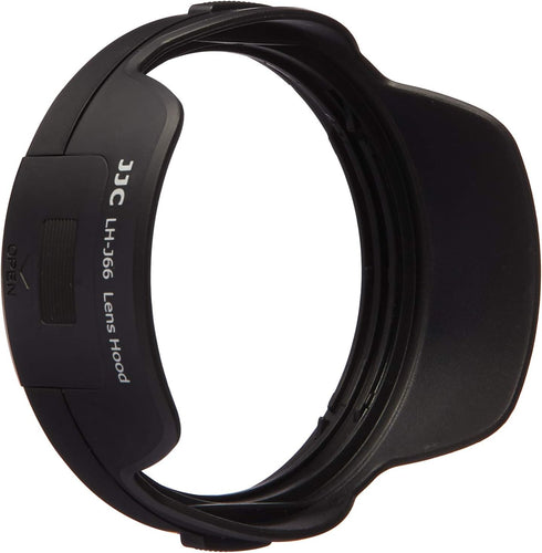 JJC LH-J66 Reversible Hood Shade for Olympus M. Zuiko Digital ED 12-40mm f/2.8 PRO Lens (Black)...