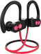 Bluetooth Headphones V5.0, Flame Running Headphones w/16 Hrs Playtime, Bass+ HD Stereo Wireless Sports Earphones w/IPX7 Waterproof Earbuds in Ear ...