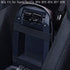 Leegi AAGIILEEYO Car Armrest Box Cover Center Console Saver Covers for 2014 2015 2016 2017 2018 2019 Toyota Corolla,Black with Red Stitches...