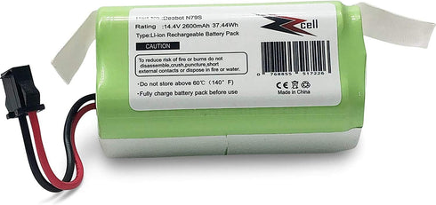 ZZcell® Battery Replacement for Ecovacs Deebot RoboVac N79S, N79, N79SE, N79W, DN622.11, DN622.31, 600, 601, 605, 661 Vacuum...
