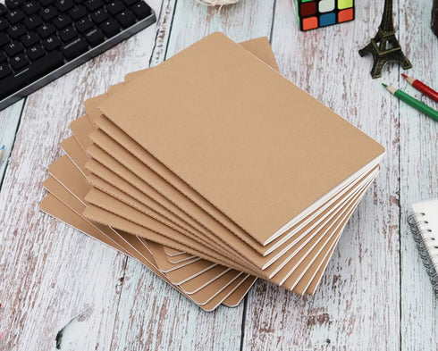 16 Pack Notebook Journals for Travelers, Students and Office, Writing Diary Subject Notebooks Planner with Thick Paper, 60 Pages, 30 Sheets, 8.3x5...