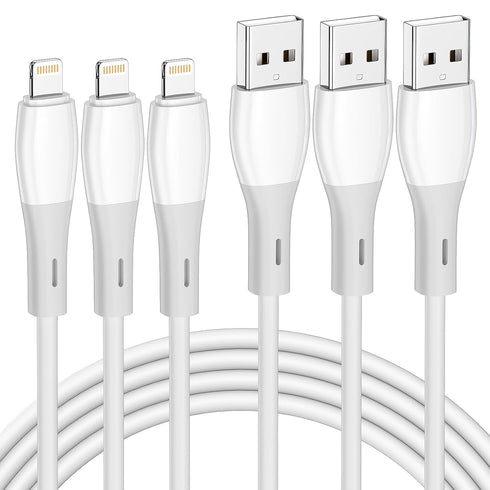 iPhone Charger 3 FT Apple MFI Certified 3 Pack Lightning Cable Fast Charging Apple Charger Cord iPhone Cable Compatible with iPhone 14/13/12/11 Pr...