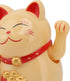 Bewinner Waving Cat, Solar Powered Cute Waving Cat Good Luck Wealth Welcoming Cats Home Display Car Decor Feng Shui Decoration (Yellow)...