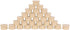 SummitLink Pool Fence Hole Plug Deck Patio Ground Cover Caps (30pcs, Beige (Heavy Duty))...