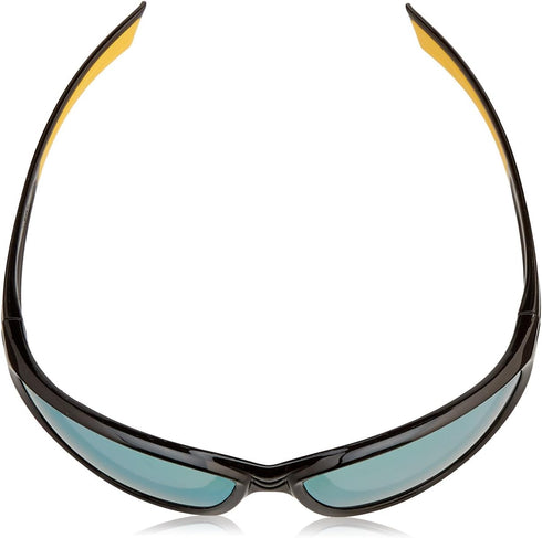 DPG98 Gable™ Safety Glass - Black/Yellow Frame - Yellow Mirror Lens...
