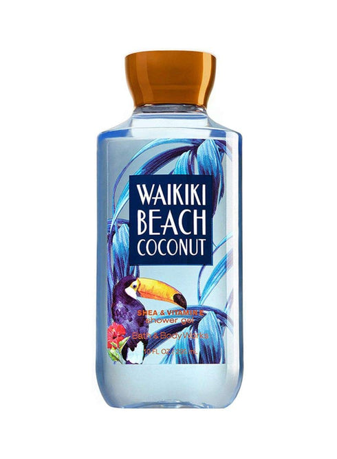 Bath & Body Works, Signature Collection Shower Gel, Waikiki Beach Coconut, 10 Ounce...