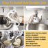 Spiral Coated Dough Hook KNS256CDH Compatible With Kitchen Mixer Aid Stand Mixer Bowl Lift Model...