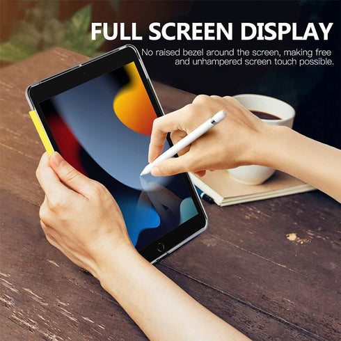 Moko Case for iPad 10.2 iPad 9th Generation 2021/ iPad 8th Generation 2020/ iPad 7th Generation 2019, Slim Stand Hard Back Shell Smart Cover Case ...