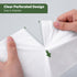 Jaoul 1.2 Gallon Trash Bags, Unscented Strong Small Trash Bags Bathroom, Small Garbage Bags for Bathroom Can, White Trash Can Liners 100 Count...