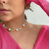 Barode Boho Seed Bead Choker Rainbow Flower Colorful Necklaces Puka Shell Chain Hawaiian Beach Necklace for Women...