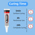 B7000 glue clear with precision tip for crafts phone shoes leather jewelry metal stone rhinestones and fabric glue permanent?4X10ml/0.3fl.oz?...