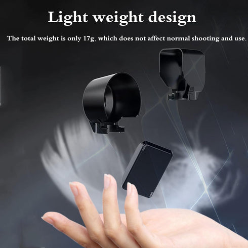 3-in-1 Accessories, Sun Hood, Camera Lens Protector, Screen Cover Protector Compatible with DJI OSMO Pocket 3, Dustproof Scratchproof...