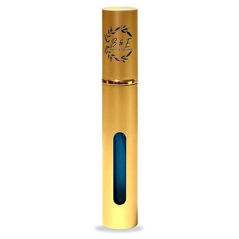 B & E Peppermint Breath Spray for Bad Breath - 0.34 oz Mint Mouth Freshener Spray - Compact Oral Care Spray for Dry Mouth - Gold Bottle...