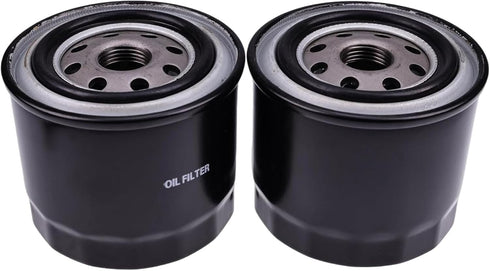 2X Oil Filters 16097-0010 72201898 Compatible with Massey Ferguson GC2300 GC2310 1428V 1433V 1429 Kawasaki Mule 2015-2023 Pro FX FXT FXR KAF820 EP...