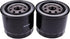 2X Oil Filters 16097-0010 72201898 Compatible with Massey Ferguson GC2300 GC2310 1428V 1433V 1429 Kawasaki Mule 2015-2023 Pro FX FXT FXR KAF820 EP...