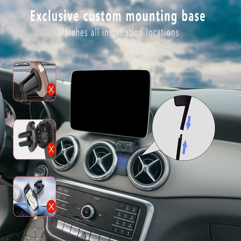 Car Phone Holder fit for Mercedes-Benz GLA-Class,Air Vent Phone Mount fit for GLA-Class 2015-2020,CLA-Class 2014-2019,Custom fit Magnetic Phone Ho...