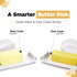 Butter Dish with Lid, Butter Keeper for Countertop, Easy Scoop, No Mess Lid, Dishwasher Safe (Clear)...