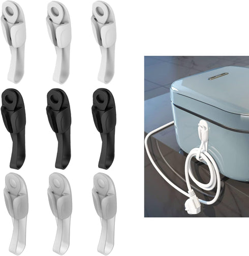 9PCS UMUST Cord Bundlers,Cord Organizer for Appliances, Kitchen Appliance Cord Holder,Cable Bundler,Appliance Cord Holder Stick on Air Fryer Juice...