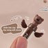 4 Pcs Erasable Retractable Pens Cute Bear Gel Ink Pens Soft Grip Pens 0.5mm Fine Point Writing Pen Office School Pens Women Girls Boys Pens (Blue ...